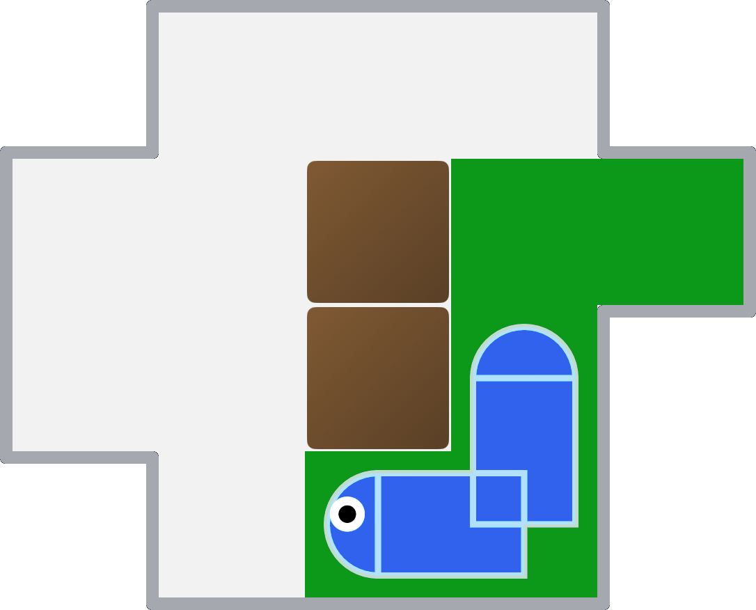 Snake Paint puzzle example